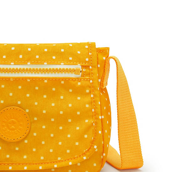 Kipling Sabian Classic Printed Crossbody Mini Veske Gul | NO 1876ZU